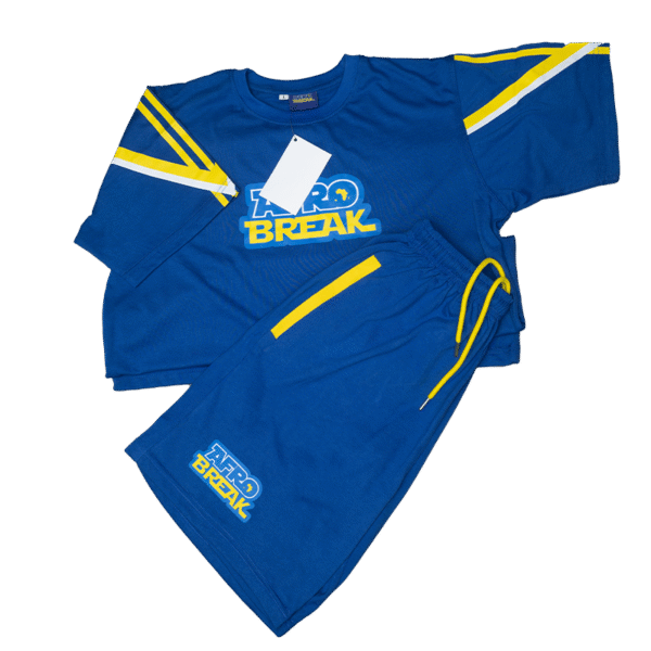 Afrobreak Top & Shorts Set – Unisex Afro Streetwear Outfit