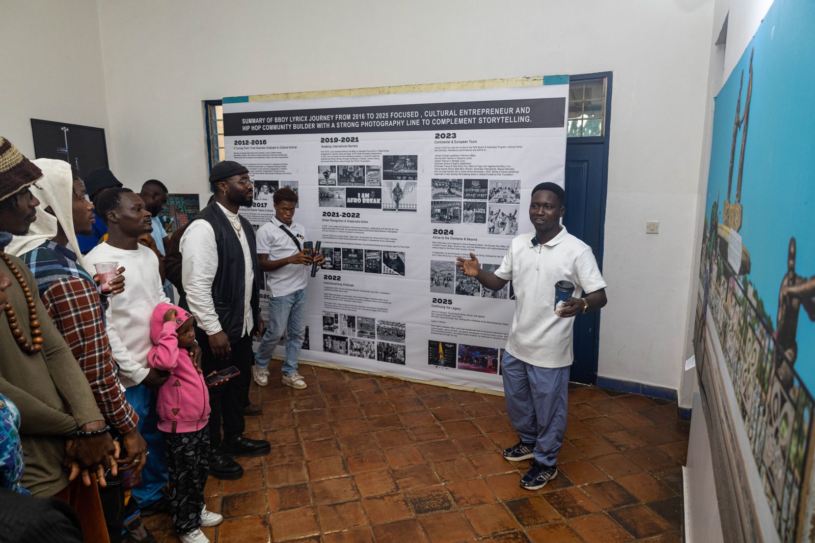 Read more about the article Ghana Breakdance Pioneer Bboy Lyricx Launches Cultural Journey Exhibition