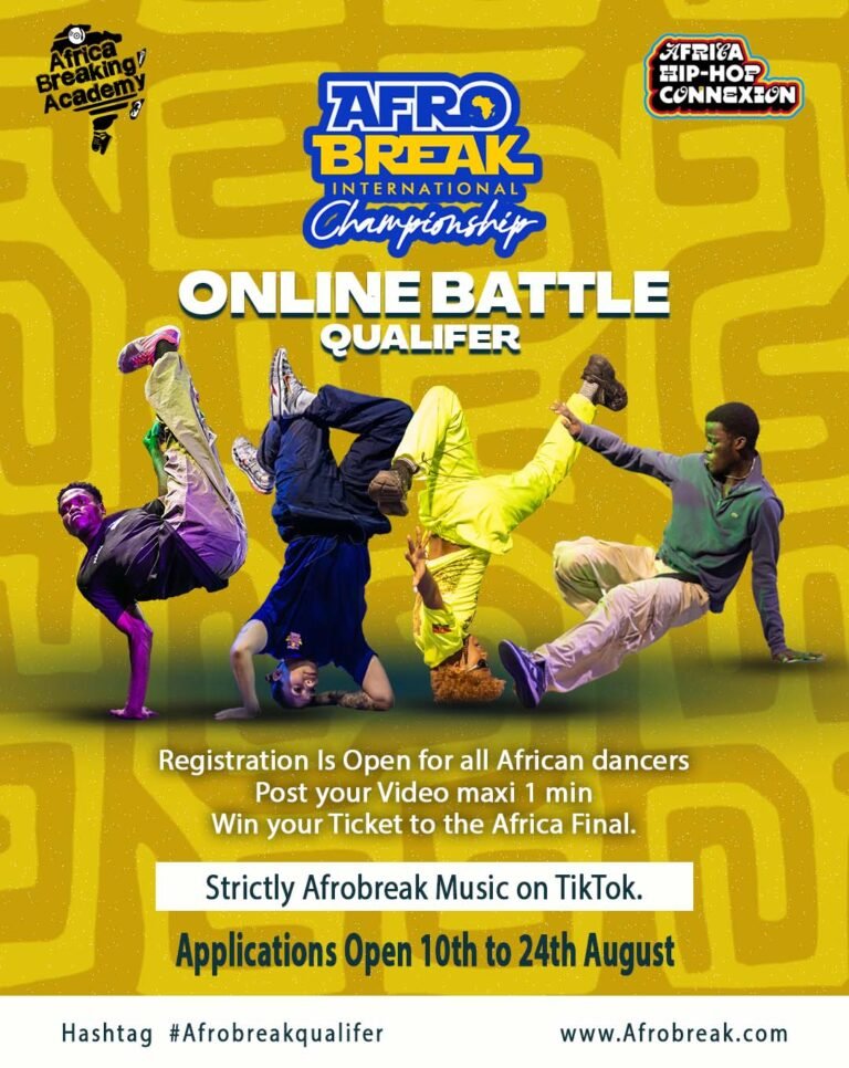 Read more about the article ONLINE QUALIFER AFRICAN FINAL –  AFROBREAK INTERNATIONAL CHAMPIONSHIP 2025